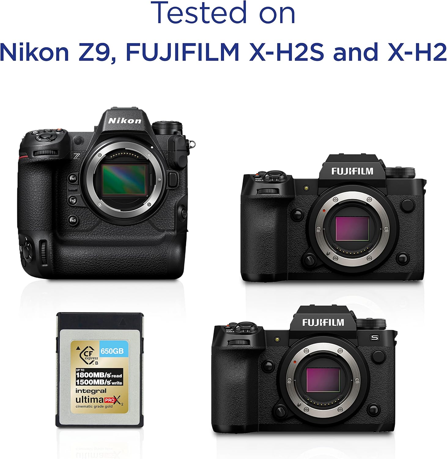 Tarjeta Integral ULTIMAPRO X2 CFEXPRESS Cinematic GOLD Tipo B 2.0 de 650 GB