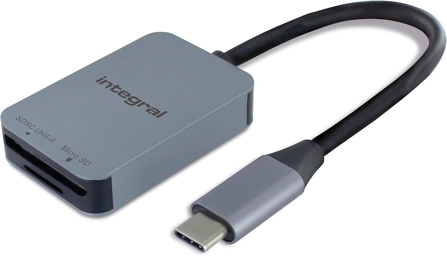Lector de tarjetas de memoria USB C 3.2 GEN-1 de ranura dual UHS-II SD y UHS-I Micro SD