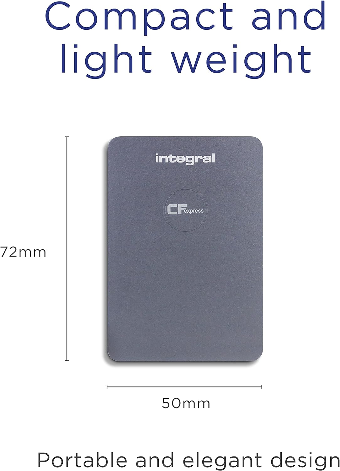 Integral INCRUSB3.0ACCFEV2RP USB 3.0 CFexpress Type 2 Memory Card Reader