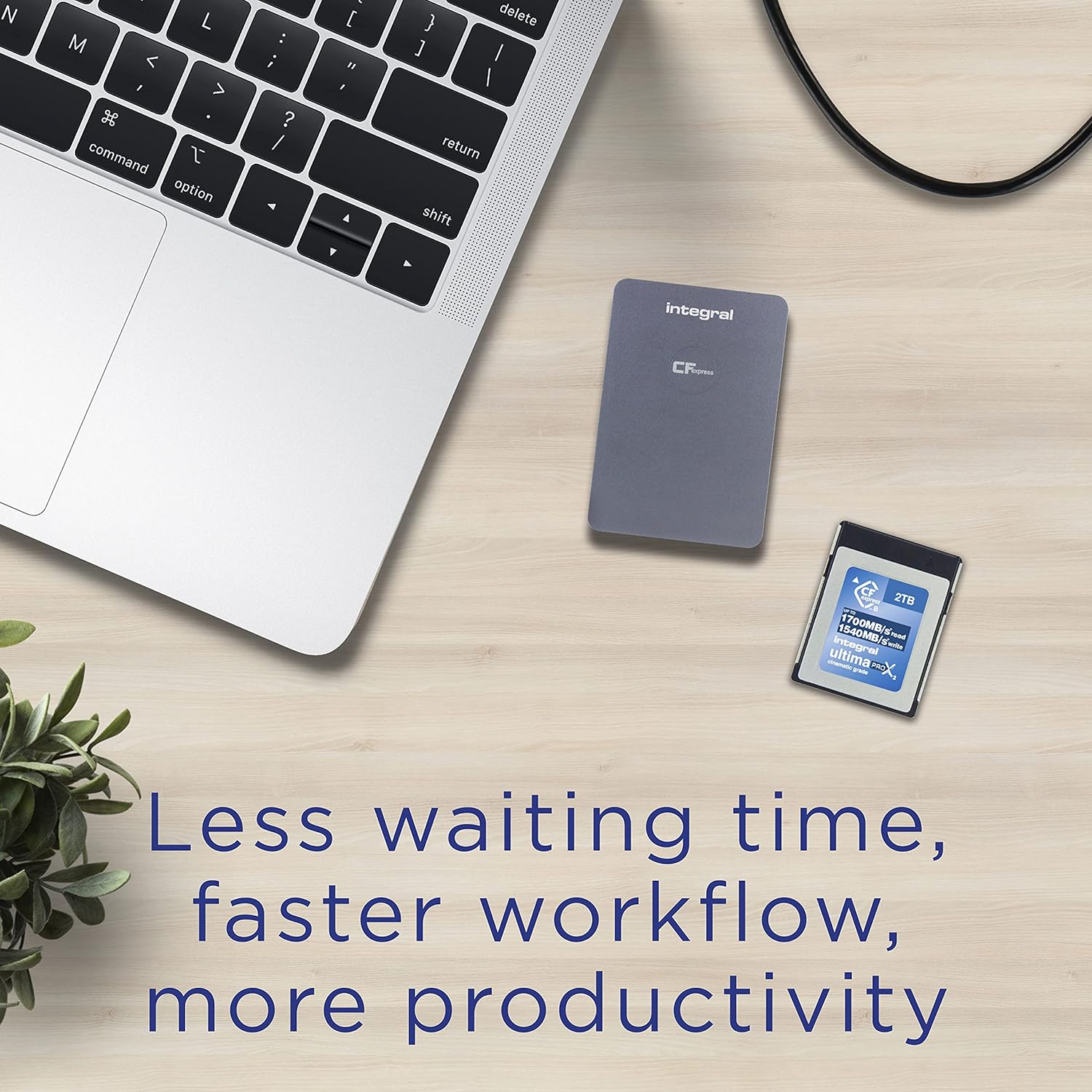 Lector de tarjetas de memoria Integral INCRUSB3.0ACCFEV2RP USB 3.0 CFexpress Tipo 2