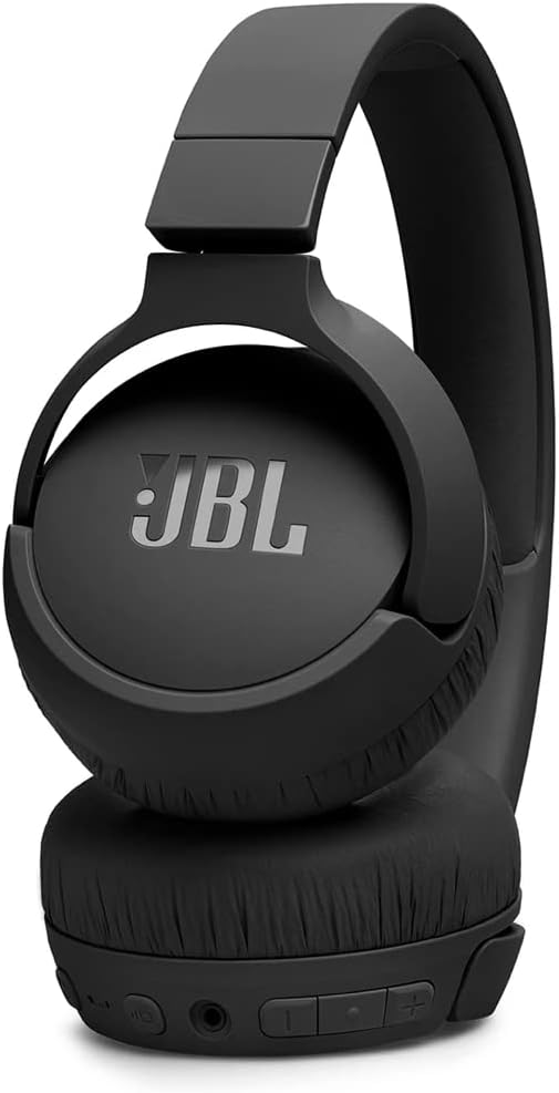 Auriculares inalámbricos supraaurales con cancelación de ruido adaptativa JBL T670NC
