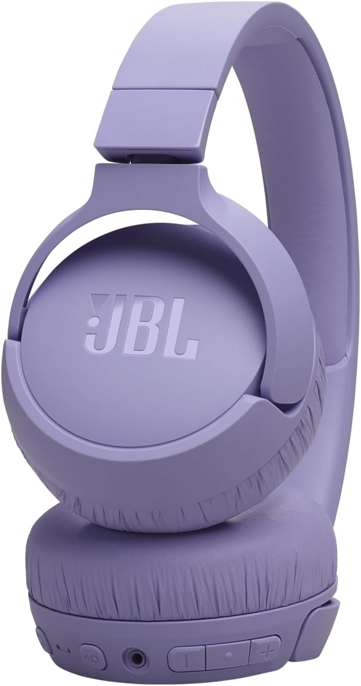 Auriculares inalámbricos supraaurales con cancelación de ruido adaptativa JBL T670NC