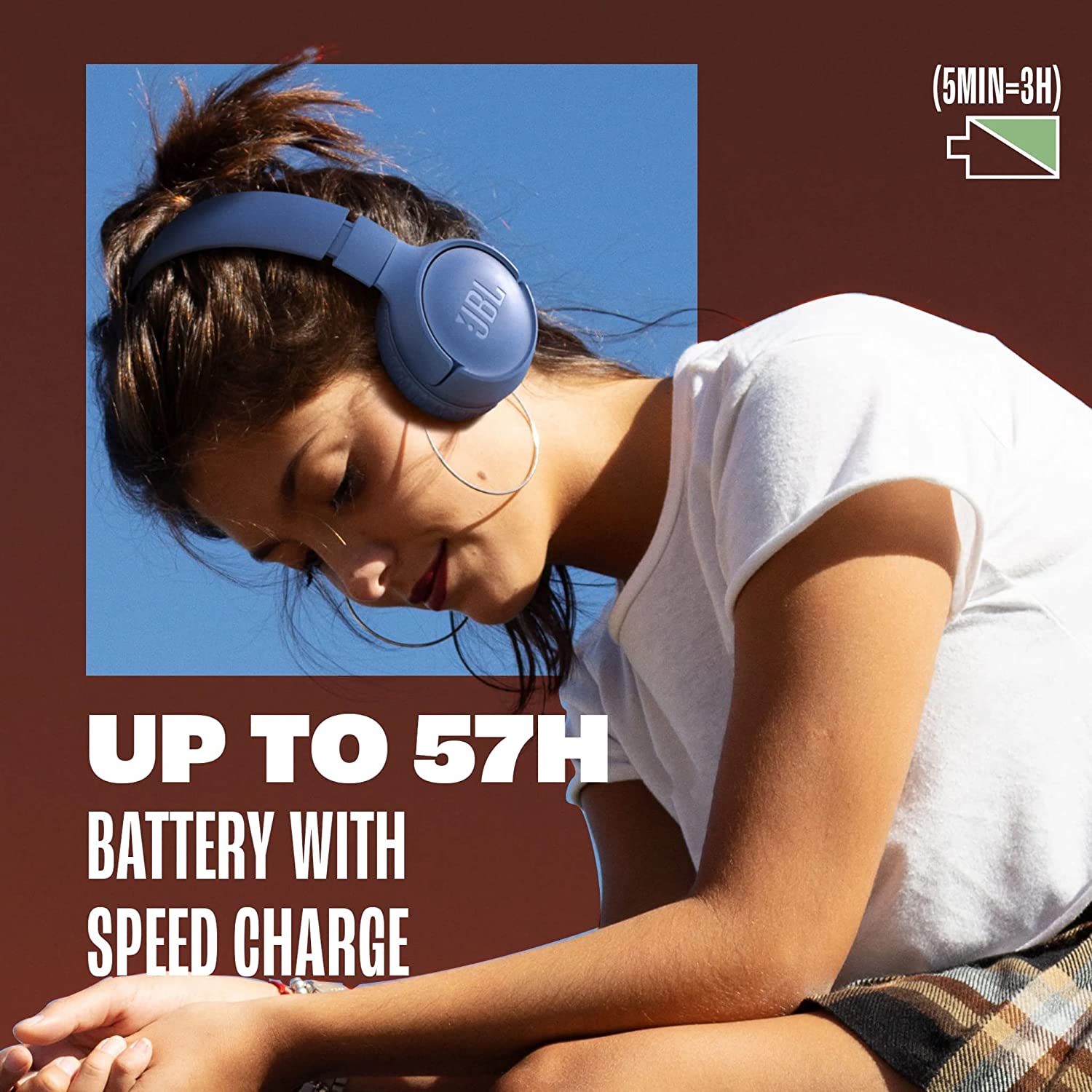 Casque sans fil supra-auriculaire JBL TUNE 520BT