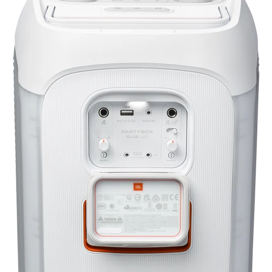 JBL PartyBox Club 120 Portable Party Speaker - White