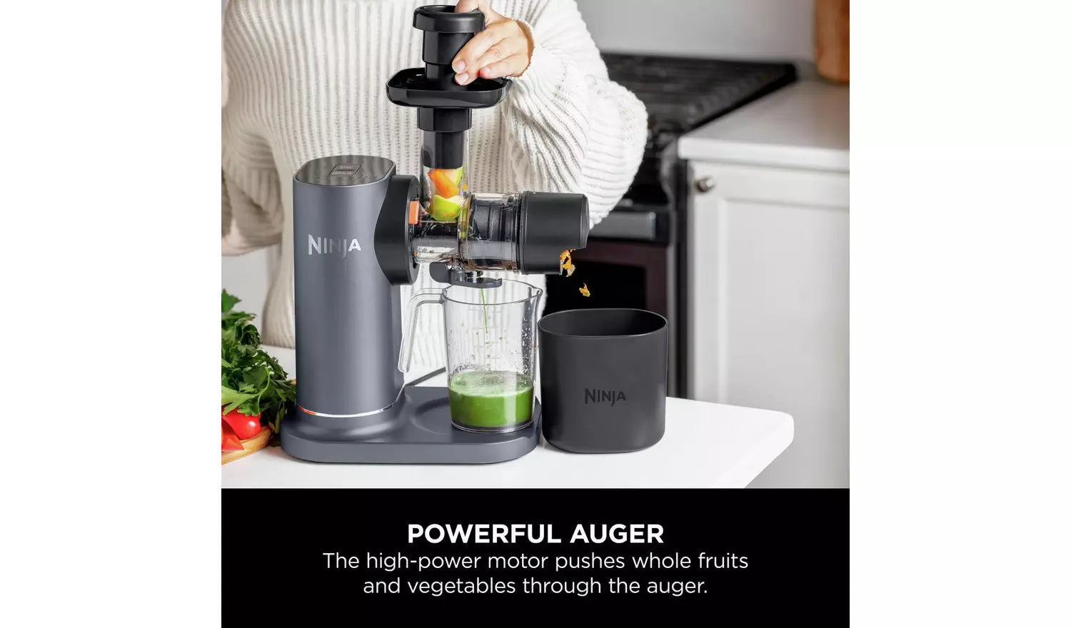 Ninja Cold Press Juicer with Anti-Clog Filter - JC151UK