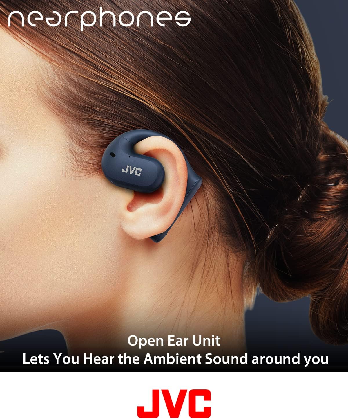 JVC Wireless Open Ear True Wireless Nearphones - HA-NP35T