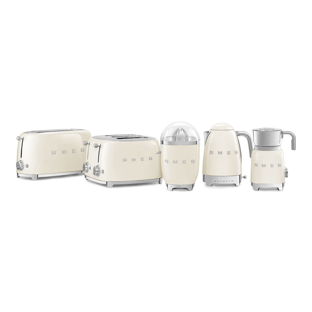 Smeg 50's Style Variable Temperature Kettle | Cream - KLF04CR