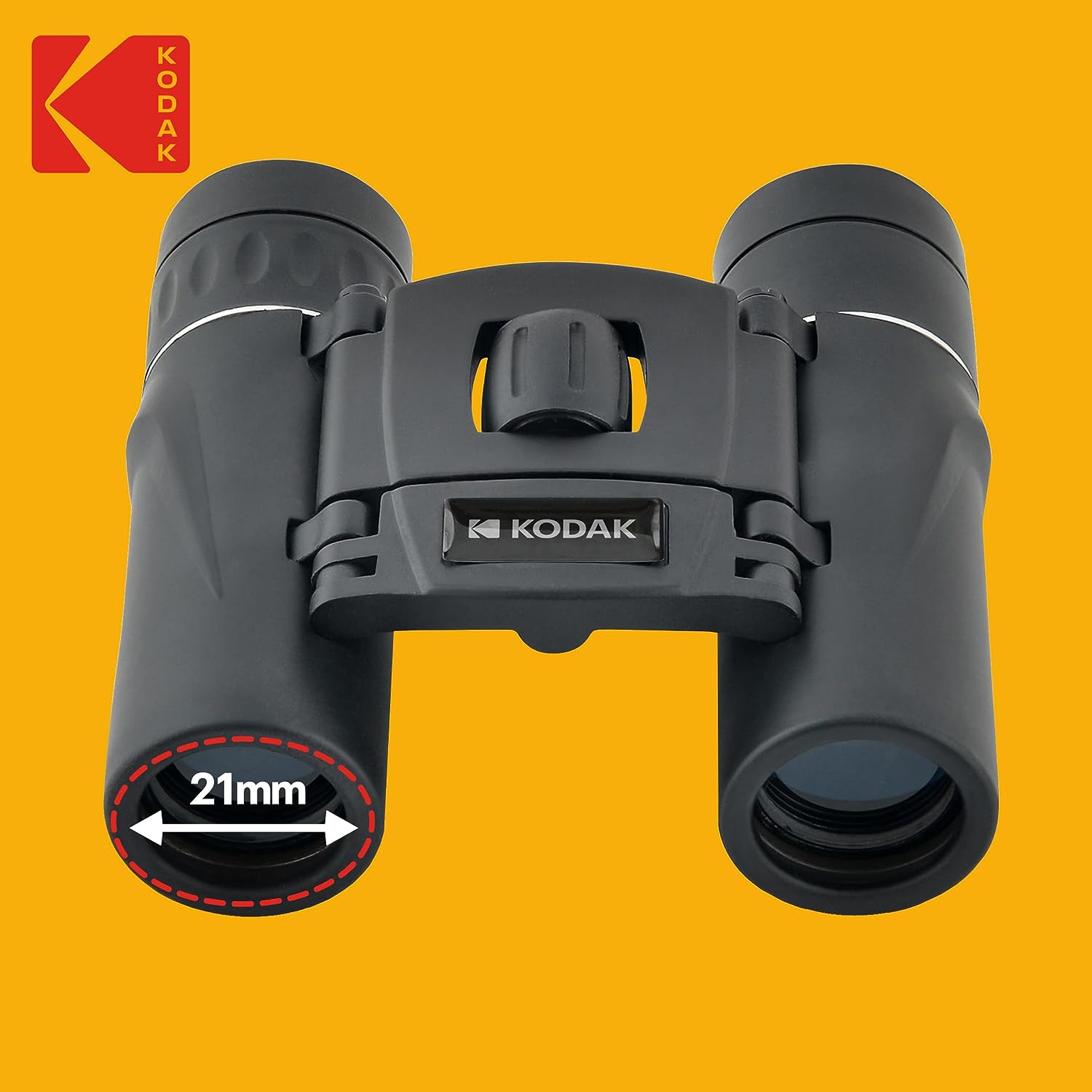 Kodak BCS200 8x21 Compact Binocular | Black