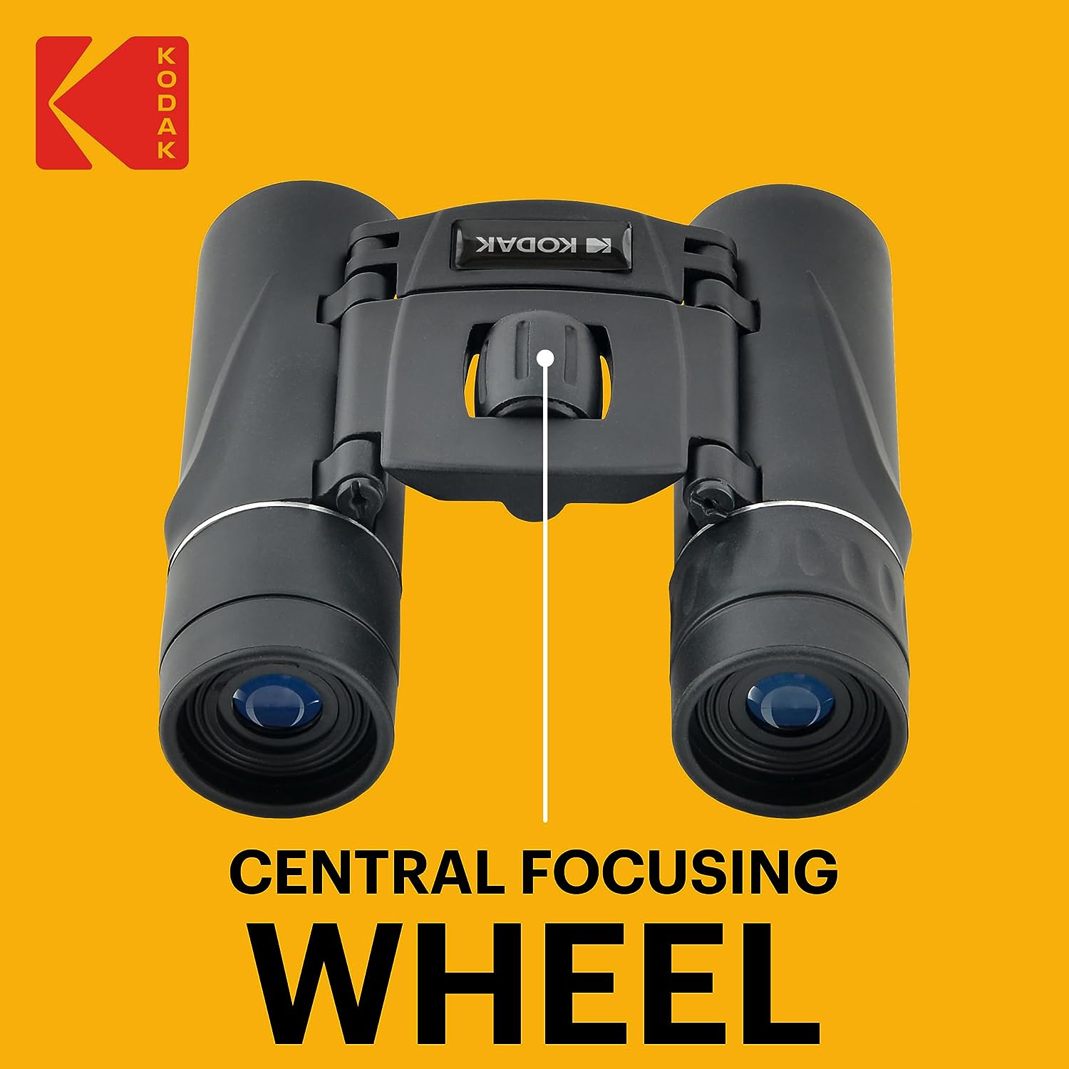 Kodak BCS200 8x21 Compact Binocular | Black