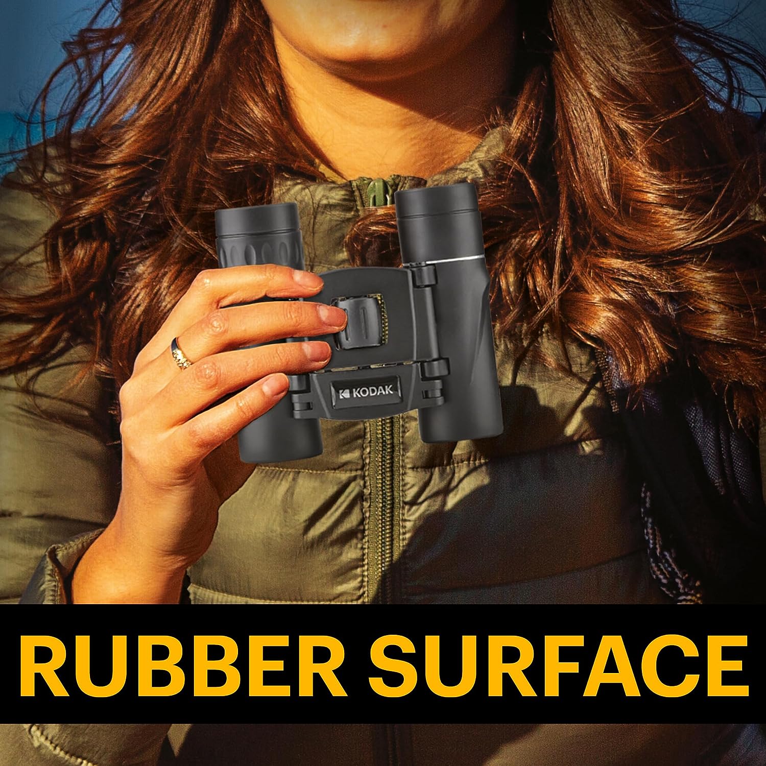 Kodak BCS200 8x21 Compact Binocular | Black