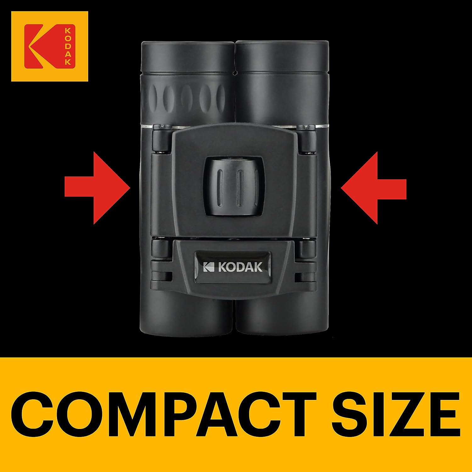 Kodak BCS200 8x21 Compact Binocular | Black