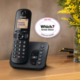 Panasonic Digital Cordless Phone With Answering Machine - KX-TGC260