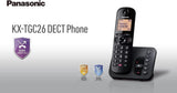 Panasonic Digital Cordless Phone With Answering Machine - KX-TGC260