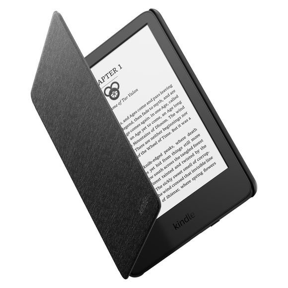 Kindle E-Reader 2022 Fabric Cover | Black