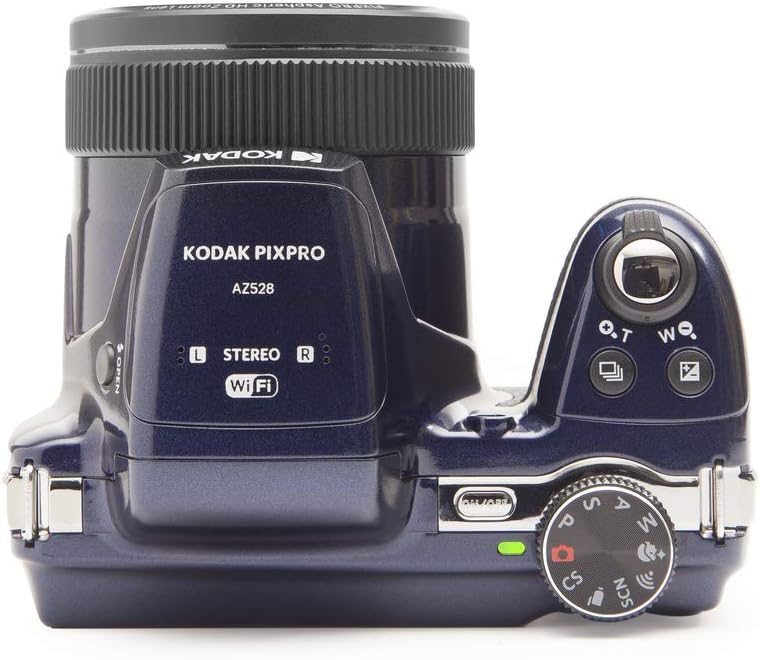 Kodak PixPro AZ528 Astro BSI-CMOS Bridge Wi-Fi hot Camera in Blue