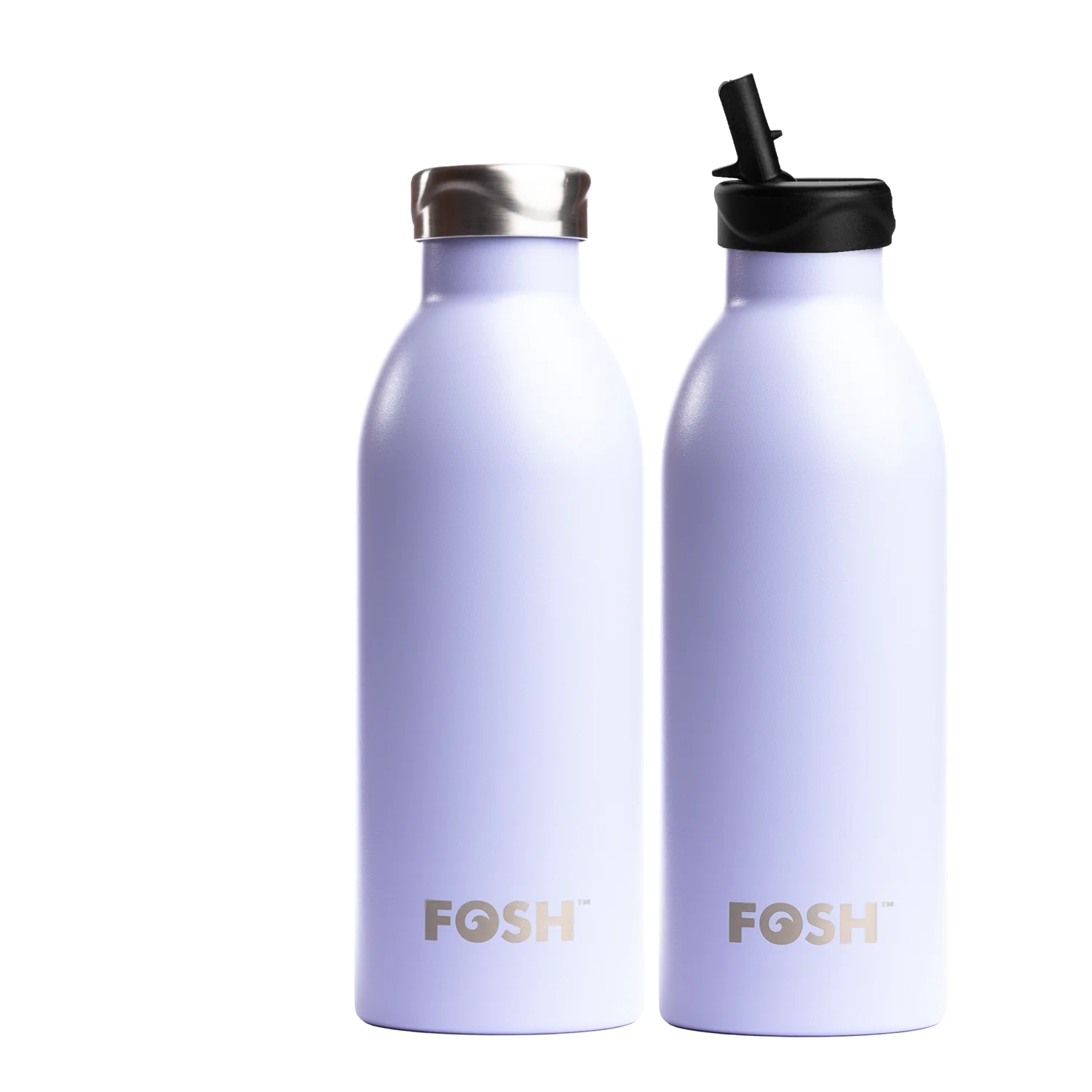 Fosh 500ml Vital 2.0 Insulated Reusable Bottle l Lilac