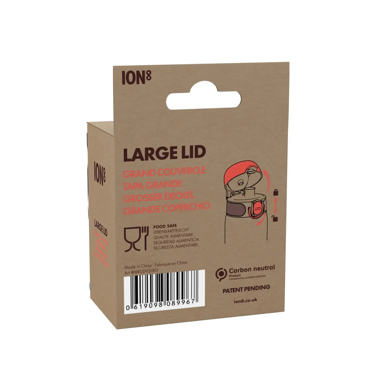 Ion8 Replacement 2.0 Lid Large Small
