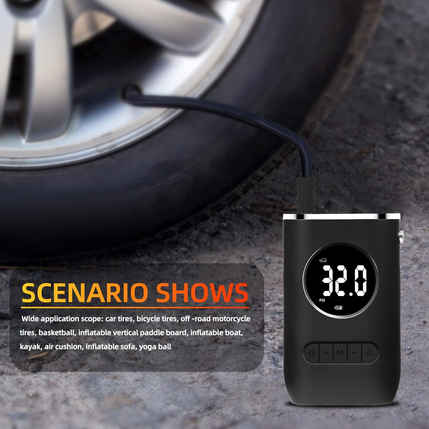 Compresor de aire para inflar neumáticos de coche Lepesfon Autopump