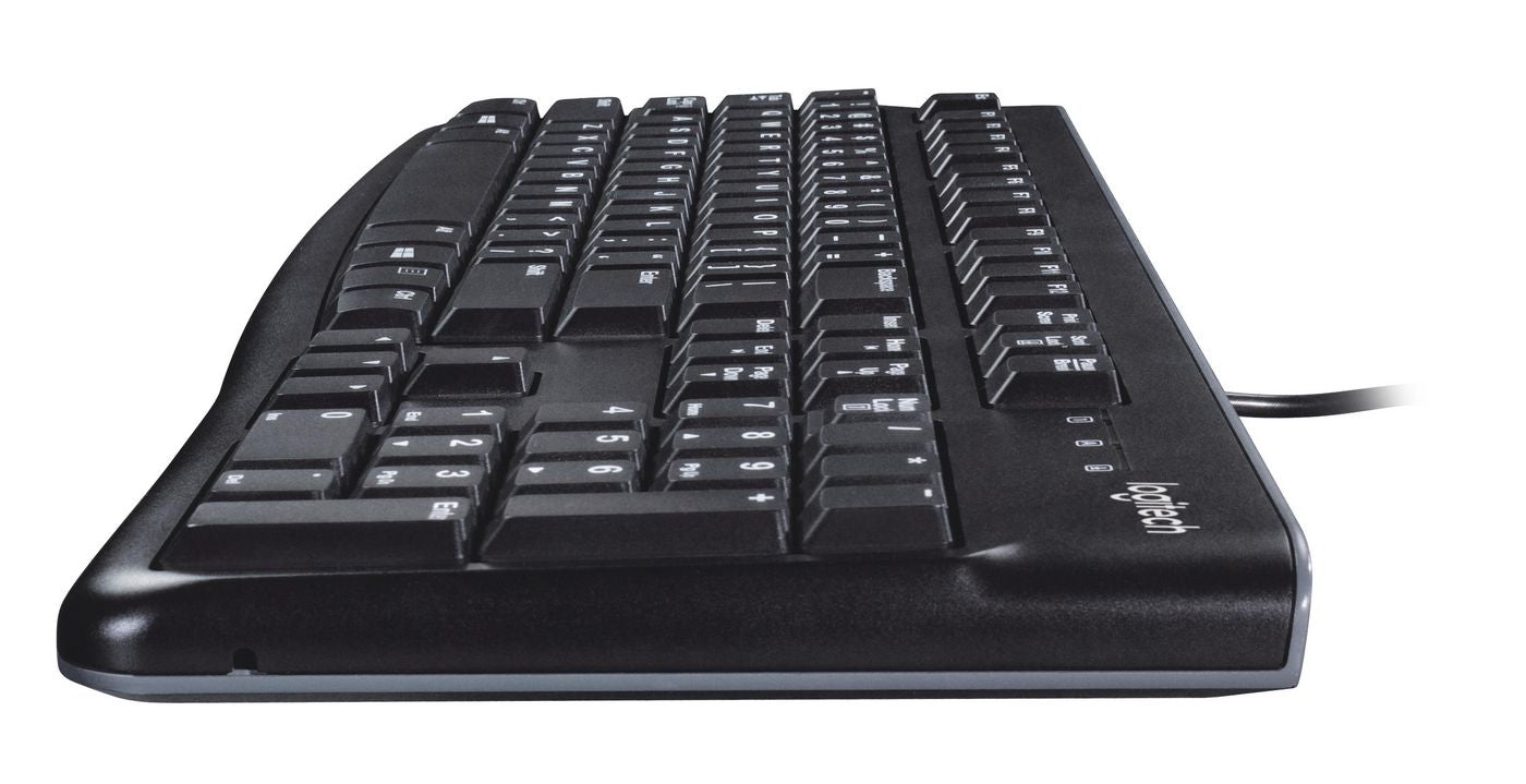 Logitech Wired K120 US English Keyboard – Carlos Logitech Wired K120 US English Keyboard – Carlos