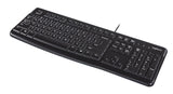 Logitech Wired K120 US English Keyboard