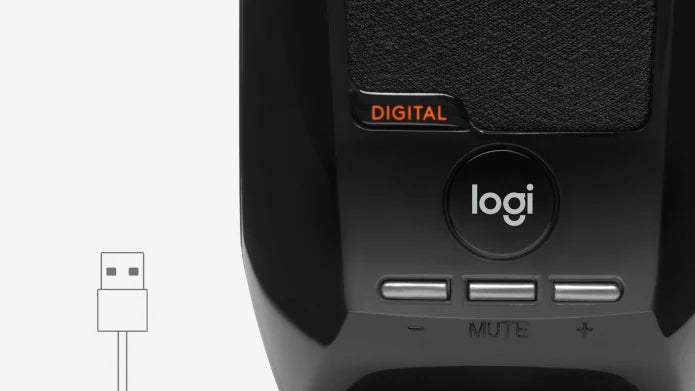 Logitech S150 USB Stereo Speakers For Desktop Or Laptop