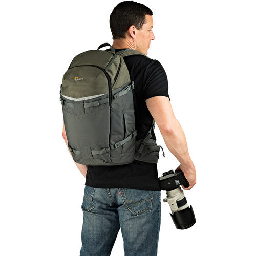 Mochila Lowepro Flipside Trek BP 450 AW | Gris/Verde Oscuro - LP37016-PWW