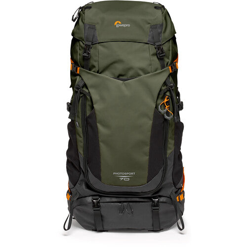 Mochila Lowepro PhotoSport PRO BP 70L AW IV, tamaño mediano-grande | Verde oscuro - LP37474-PWW