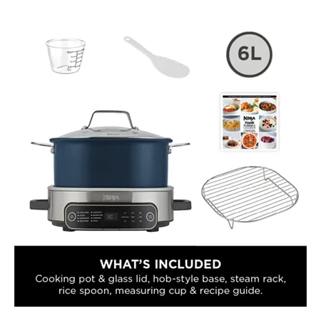 Ninja Foodi 8-Mode 6L PossibleCooker Rice & Slow Cooker - MC1101UK