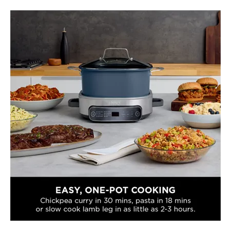 Olla de cocción lenta y arrocera Ninja Foodi de 8 modos y 6 l - MC1101UK