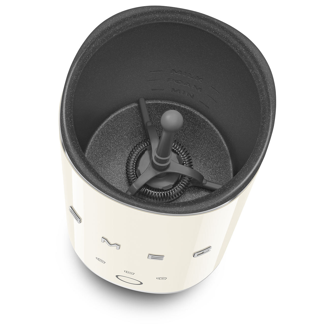 Smeg 50's Style Mini Milk Frother - Cream - MFF02CR