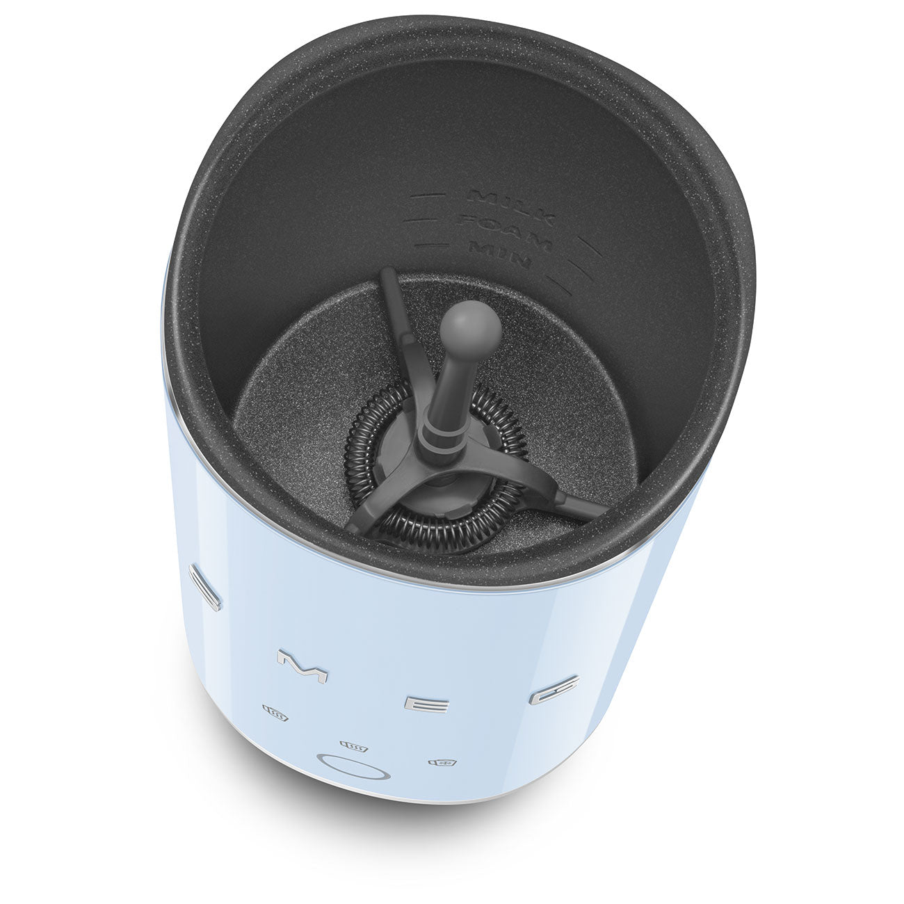 Smeg 50's Style Mini Milk Frother - Pastel Blue - MFF02PB