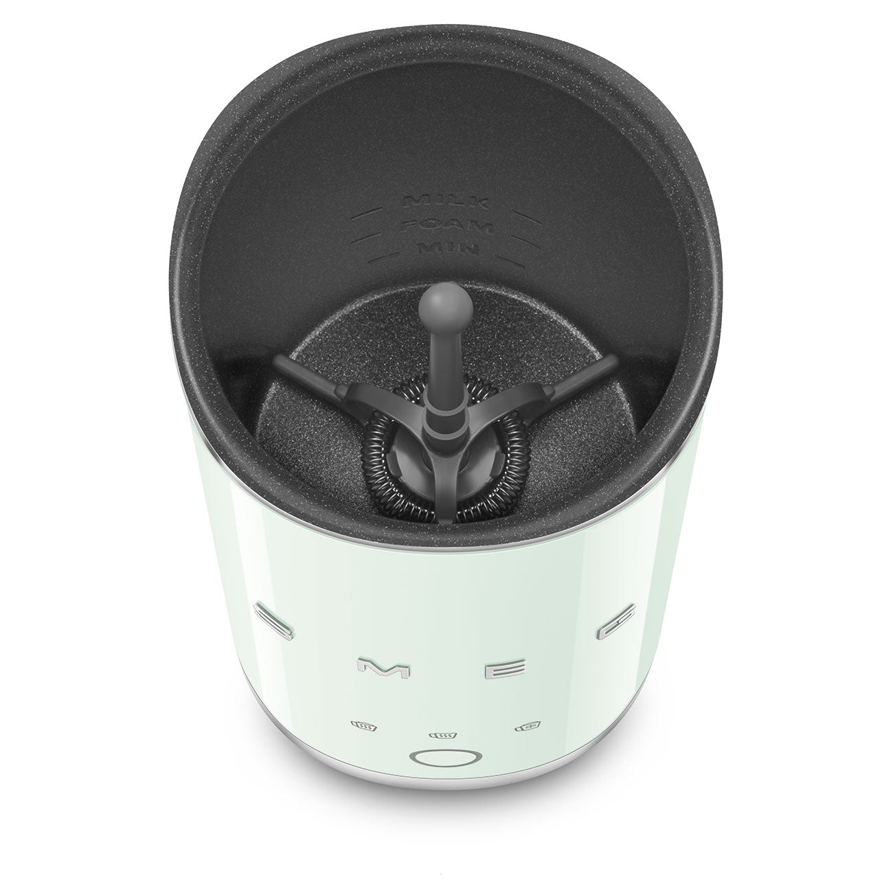 Smeg 50's Style Mini Milk Frother - Pastel Green - MFF02PG