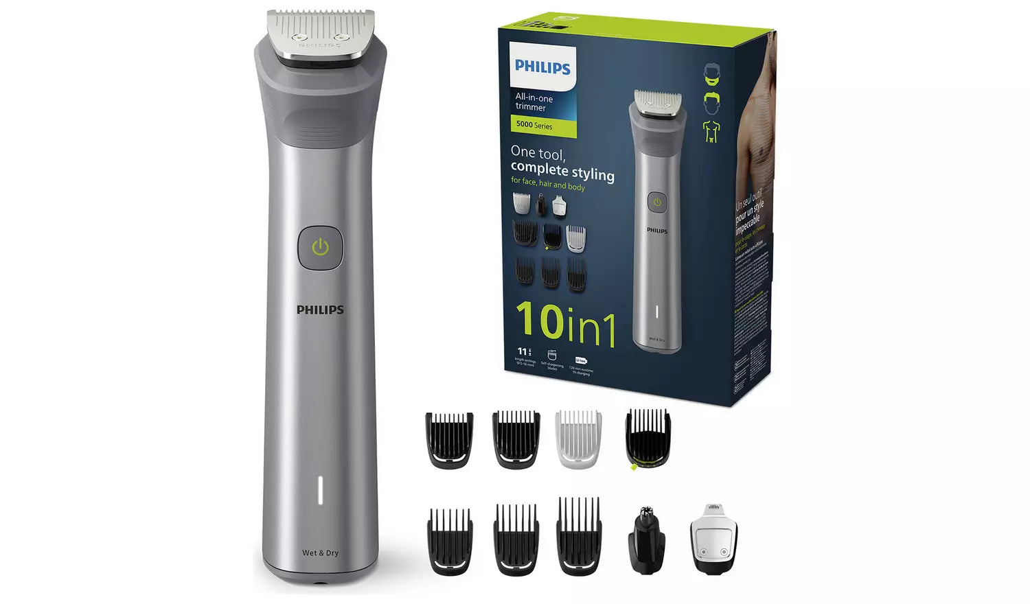 Philips 10 in 1 Beard Trimmer and Hair Clipper Kit - MG5920/15