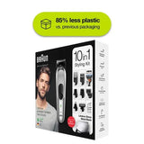 Braun 10-in-1 Beard Trimmer Set - Silver and Grey | MGK7220