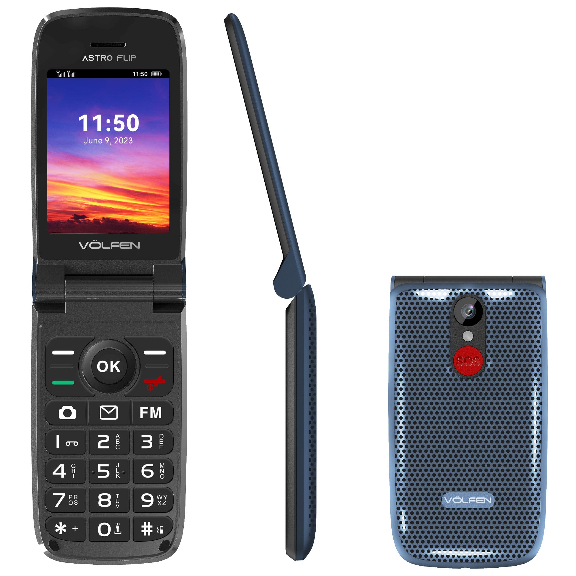 Mobile phone Volfen Astro Flip 2.8" Dual Sim