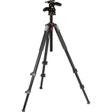 Manfrotto Aluminum Tripod with 3-Way Pan/Tilt Head - MK055XPRO3-3W