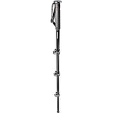 Manfrotto XPRO 4-Section Aluminum Monopod with Quick Power Lock - MPMXPROA4