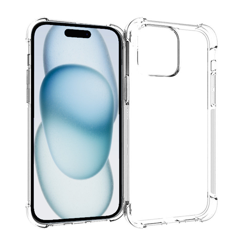 Funda antigolpes AA PROTECT-iT para iPhone 15 de 6,1 pulgadas - Transparente