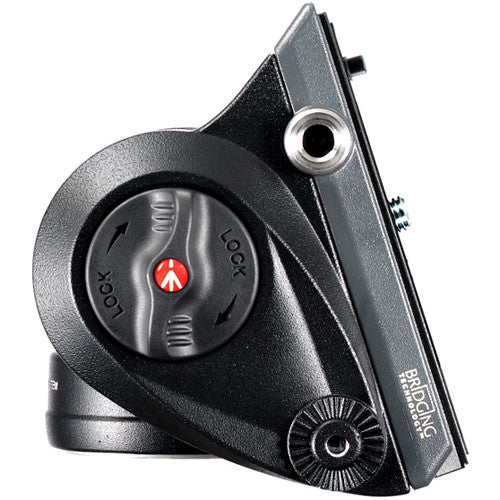 Cabezal de vídeo fluido Manfrotto con base plana - MVH500AH