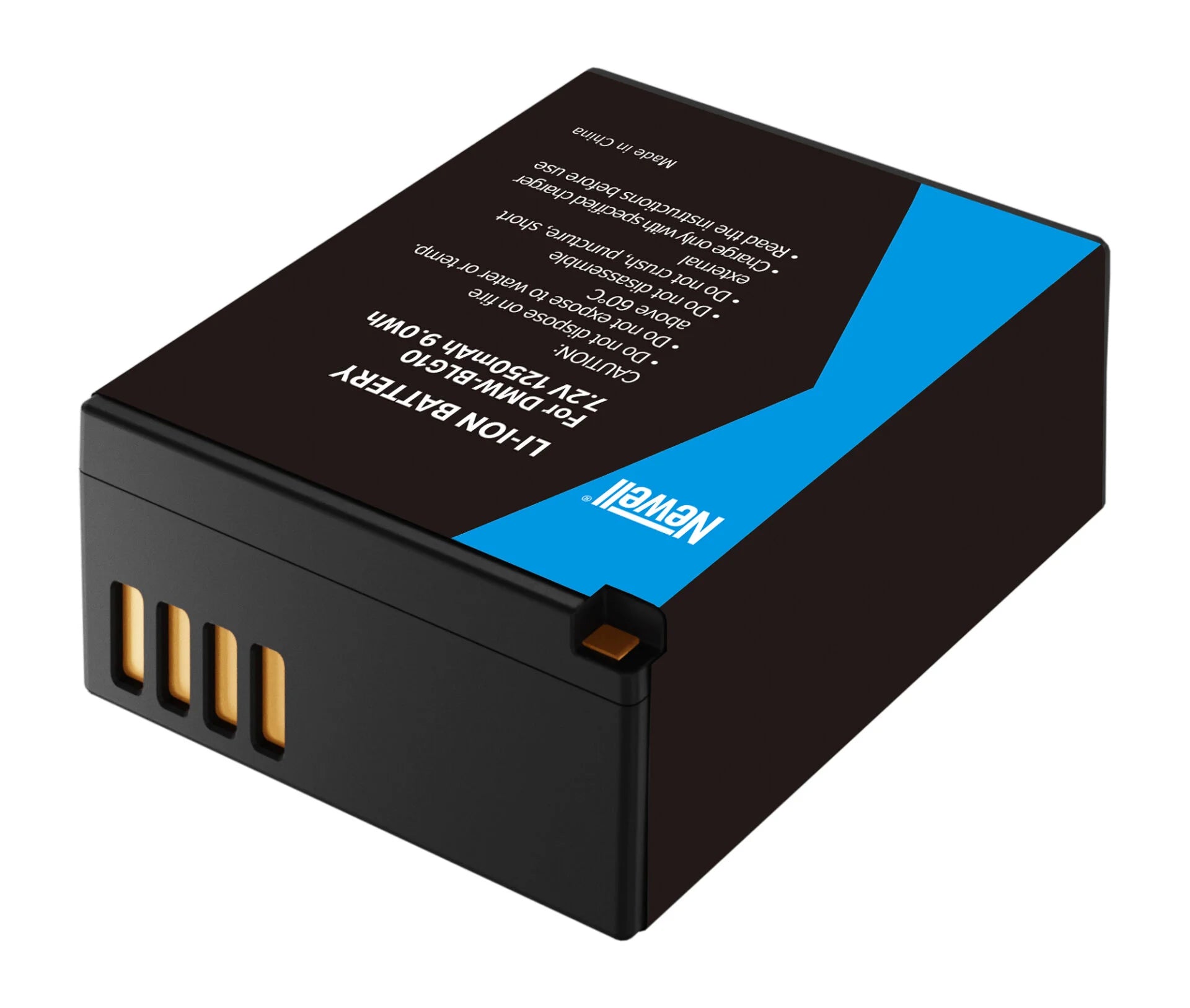 Newell Pack DC-USB-C Battery Charger +2 DMW-BLG10 Batteries for Panasonic Cameras - NW0234