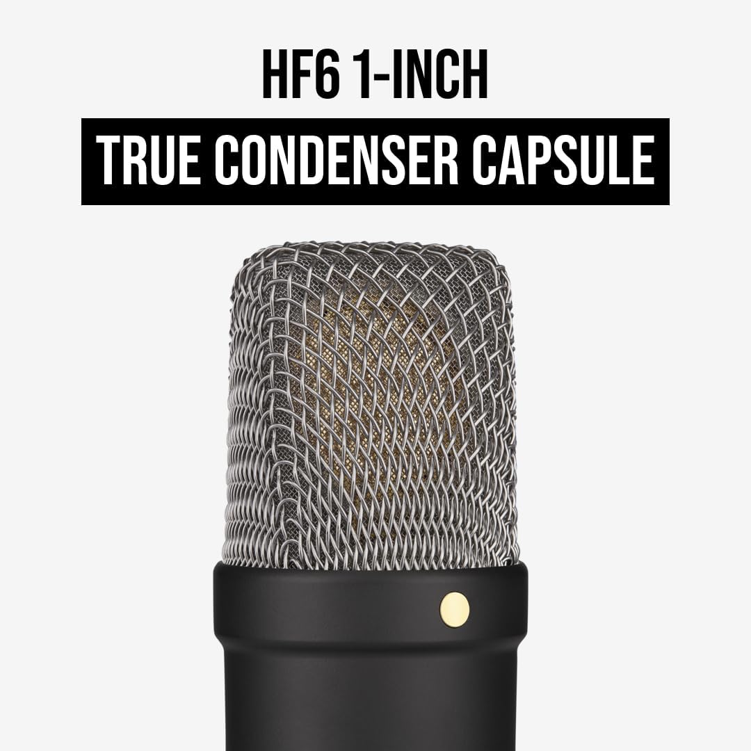 Rode NT1 Signature Series Condenser Microphone, Black - NT1SIGNATUREBLACK
