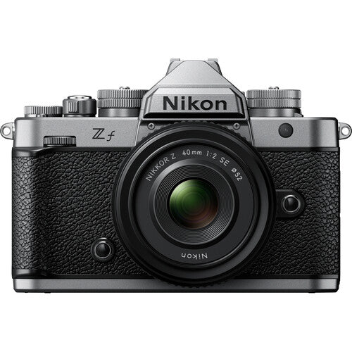 Nikon Zf Mirrorless Camera with 40mm SE Lense - Silver