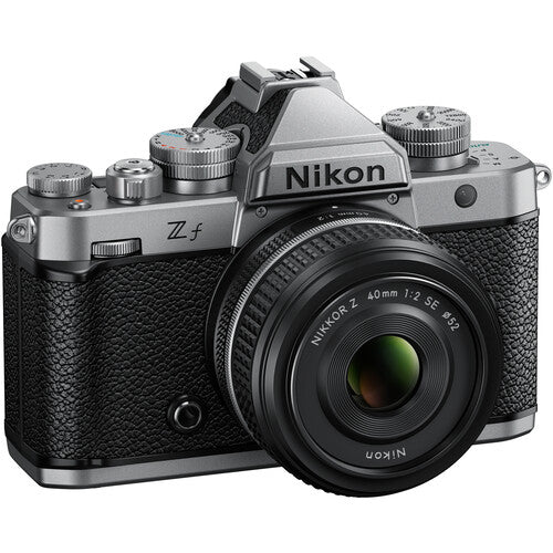 Nikon Zf Mirrorless Camera with 40mm SE Lense - Silver