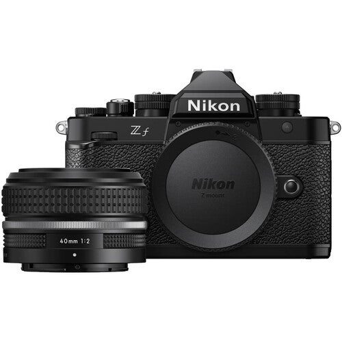 Nikon Zf Mirrorless Camera with 40mm SE Lense - Silver