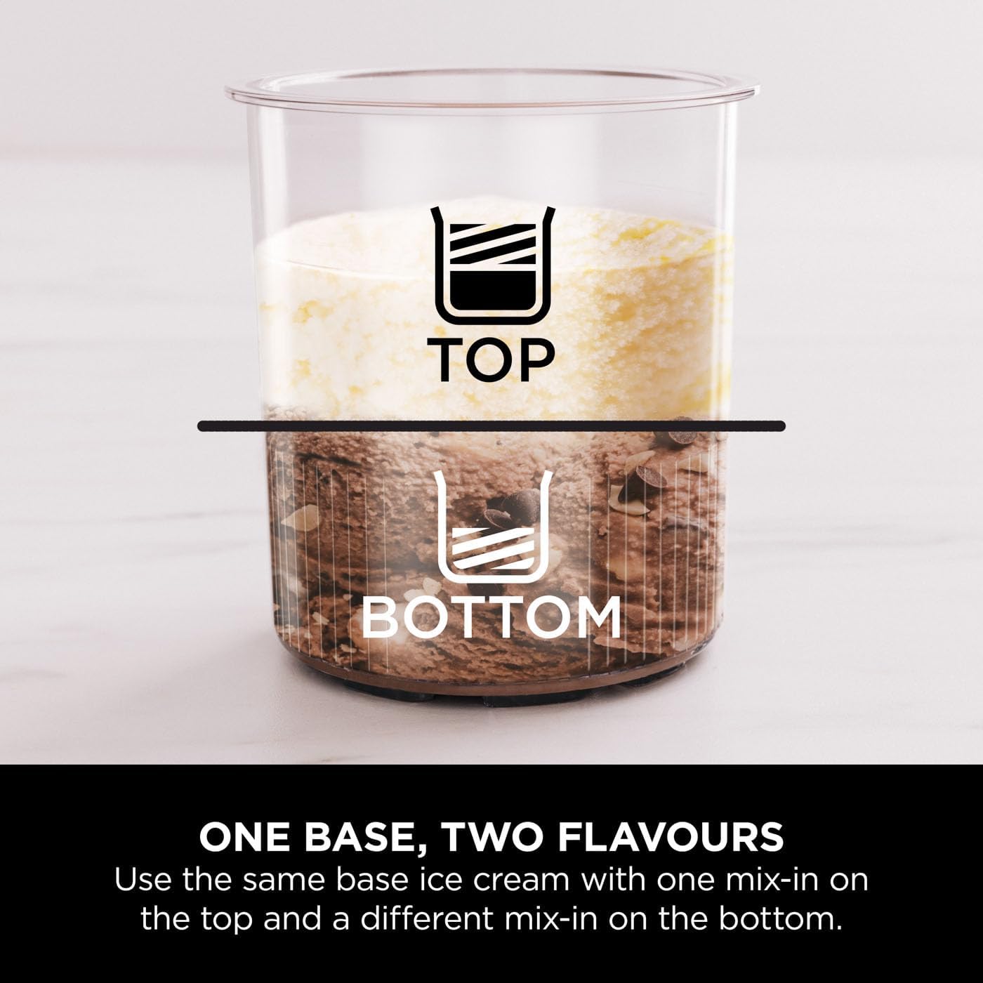 Máquina para hacer helados y bebidas congeladas Ninja CREAMi Deluxe 10 en 1 | NC501UK