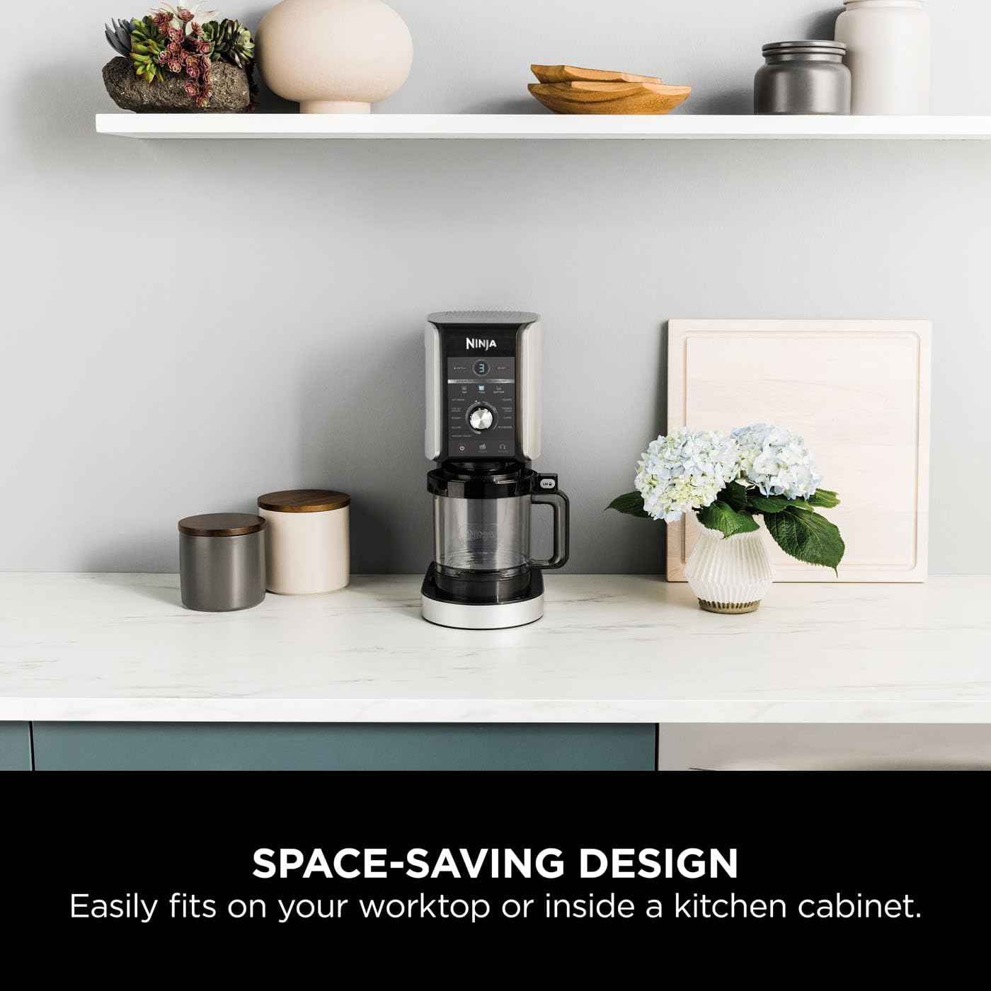 Máquina para hacer helados y bebidas congeladas Ninja CREAMi Deluxe 10 en 1 | NC501UK