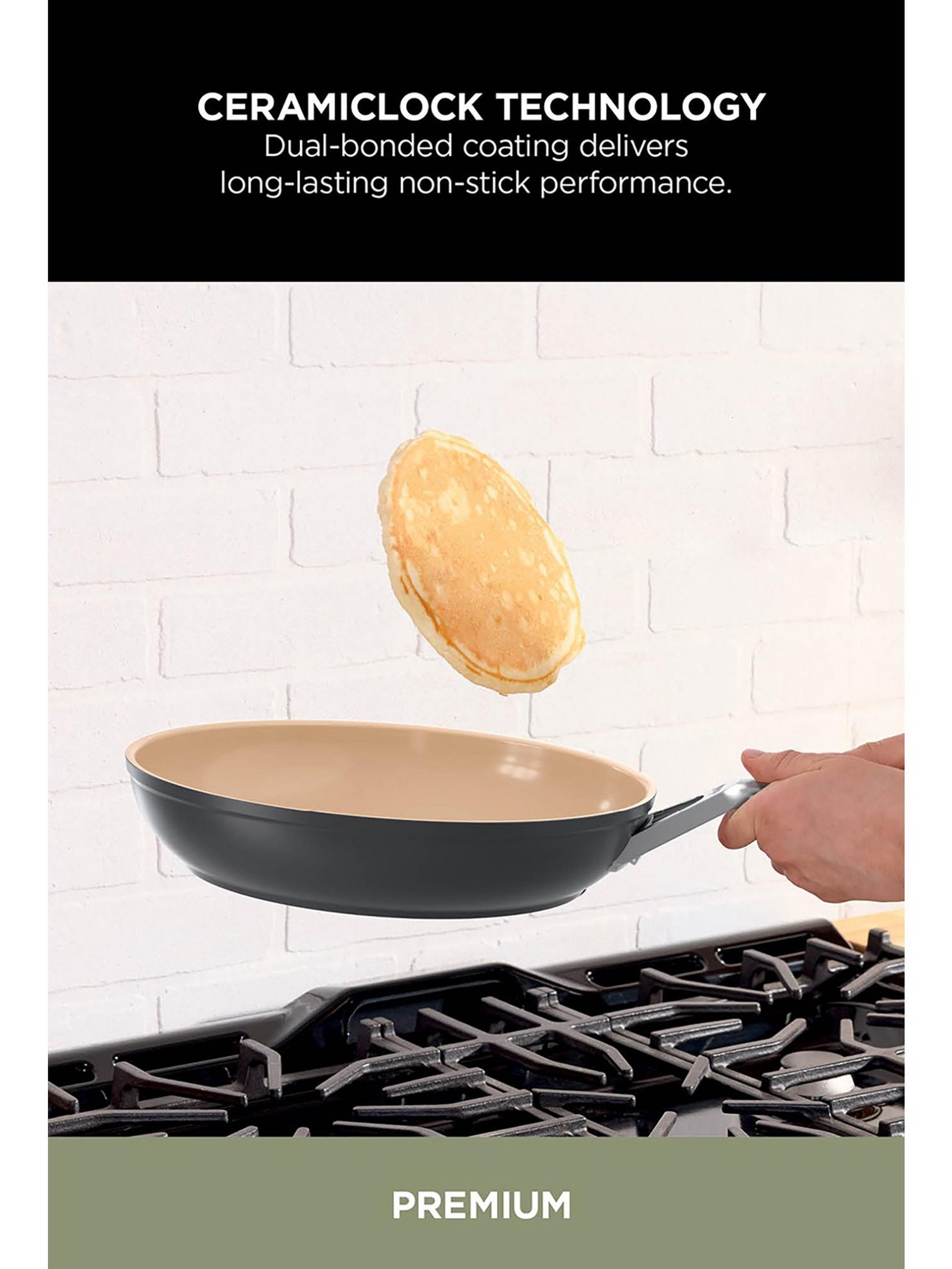 Ninja Extended Life Ceramic 5-Piece Frying Pan & Saucepan Set | CW95000UK