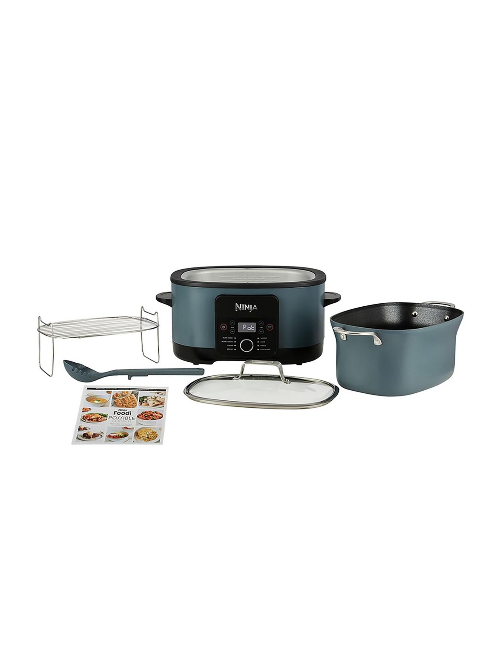 Ninja Foodi Possible Cooker 8-in-1 Slow Cooker | Sea Salt Grey - MC1001UK