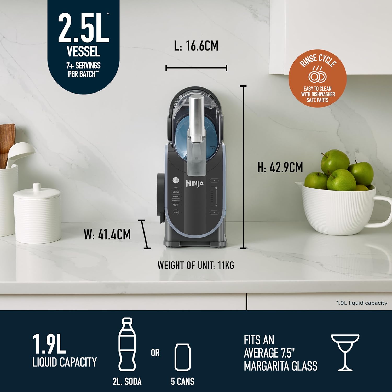 Ninja SLUSHi Frozen Drink Maker - FS301UK