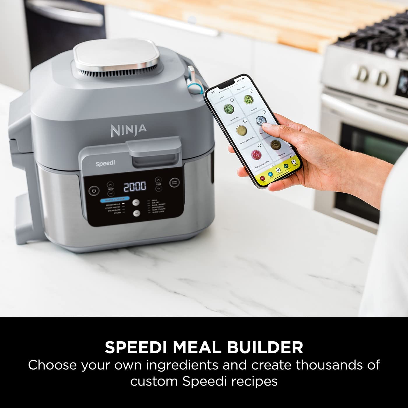 Ninja Speedi 10-in-1 Rapid Cooker and Air Fryer - ON400UK